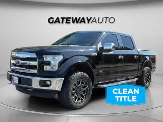 Image of 2016 FORD F150 SUPERCREW CAB LARIAT PICKUP 4D 5 1/2 FT