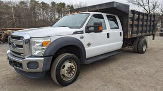 2015 FORD F550 SUPER DUTY CREW CAB & CHASSIS - Image