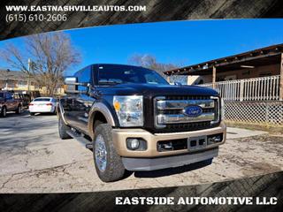 2013 FORD F250 SUPER DUTY CREW CAB KING RANCH PICKUP 4D 8 FT