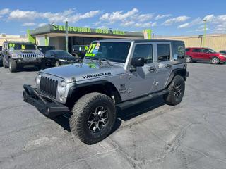 2017 JEEP WRANGLER UNLIMITED FREEDOM SPORT UTILITY 4D
