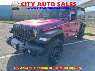 2022 JEEP WRANGLER UNLIMITED WILLYS SPORT UTILITY 4D