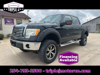 2010 FORD F150 SUPERCREW CAB PICKUP V8, FLEX FUEL, 5.4 LITER XLT PICKUP 4D 5 1/2 FT