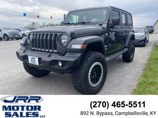 2018 JEEP WRANGLER UNLIMITED ALL NEW SPORT S SPORT UTILITY 4D