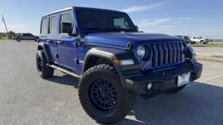 2018 JEEP WRANGLER UNLIMITED SUV BLUE AUTOMATIC - Dealer Union, in Bacliff, TX 29.50696038094624, -94.98394093096444