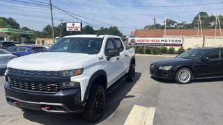 2019 CHEVROLET SILVERADO 1500 CREW CAB PICKUP WHITE AUTOMATIC - North Hills Motors, Raleigh, NC, 35.78879, -78.71130