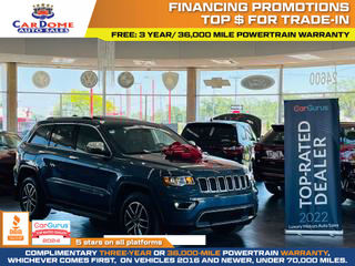 2021 JEEP GRAND CHEROKEE SUV V6, VVT, 3.6 LITER LIMITED SPORT UTILITY 4D at CarDome Auto Sales - used cars for sale in Detroit, MI.
