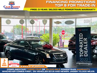 2015 CADILLAC ATS COUPE 4-CYL, TURBO, 2.0 LITER 2.0L TURBO STANDARD COUPE 2D at CarDome Auto Sales - used cars for sale in Detroit, MI.