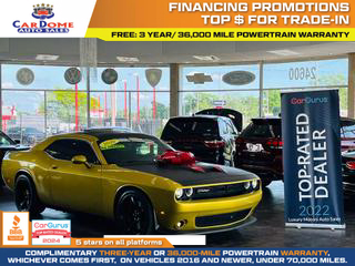 2020 DODGE CHALLENGER COUPE V8, HEMI, MDS, 6.4 LITER R/T SCAT PACK COUPE 2D at CarDome Auto Sales - used cars for sale in Detroit, MI.