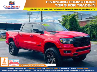 2022 RAM 1500 CREW CAB PICKUP V8, HEMI, 5.7 LITER BIG HORN PICKUP 4D 5 1/2 FT at CarDome Auto Sales - used cars for sale in Detroit, MI.