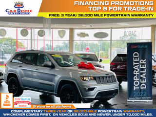 2020 JEEP GRAND CHEROKEE SUV V6, VVT, 3.6 LITER ALTITUDE SPORT UTILITY 4D at CarDome Auto Sales - used cars for sale in Detroit, MI.