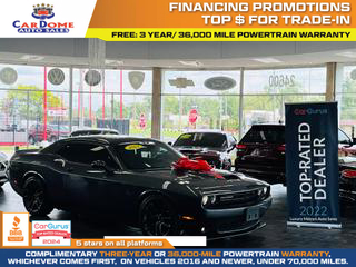 2021 DODGE CHALLENGER COUPE V8, HEMI, MDS, 6.4 LITER R/T SCAT PACK COUPE 2D at CarDome Auto Sales - used cars for sale in Detroit, MI.