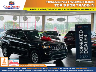 2019 JEEP GRAND CHEROKEE SUV V6, VVT, 3.6 LITER LAREDO E SPORT UTILITY 4D at CarDome Auto Sales - used cars for sale in Detroit, MI.