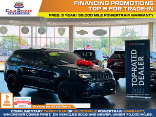 2017 JEEP GRAND CHEROKEE SUV V8, HEMI, 6.4 LITER SRT SPORT UTILITY 4D at CarDome Auto Sales - used cars for sale in Detroit, MI.