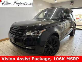 2017 LAND ROVER RANGE ROVER SUV BLACK AUTOMATIC - Elite Imports in West Chester, OH 39.31714882313472, -84.3708338306823