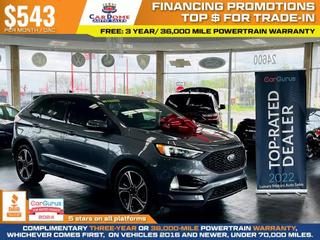 2023 FORD EDGE SUV V6, ECOBOOST, TWIN TURBO, 2.7 LITER ST SPORT UTILITY 4D at CarDome Auto Sales - used cars for sale in Detroit, MI.
