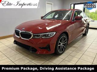 2021 BMW 3 SERIES SEDAN MELBOURNE RED METALLIC AUTOMATIC - Elite Imports in West Chester, OH 39.31714882313472, -84.3708338306823