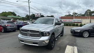 2016 RAM 1500 QUAD CAB PICKUP SILVER AUTOMATIC - North Hills Motors, Raleigh, NC, 35.78879, -78.71130