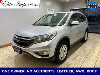 2015 HONDA CR-V SUV GRAY AUTOMATIC - Elite Imports in West Chester, OH 39.31714882313472, -84.3708338306823