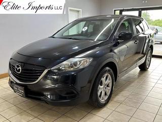 2014 MAZDA CX-9 SUV JET BLACK MICA AUTOMATIC - Elite Imports in West Chester, OH 39.31714882313472, -84.3708338306823