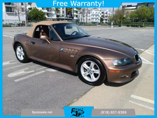 2000 BMW Z3 CONVERTIBLE BROWN AUTOMATIC - FJ Auto Sales, in North Hollywood, CA 34.172097607702305, -118.3754893925942