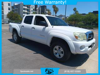 2006 TOYOTA TACOMA DOUBLE CAB PICKUP WHITE AUTOMATIC - FJ Auto Sales, in North Hollywood, CA 34.172097607702305, -118.3754893925942