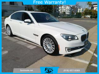 2013 BMW 7 SERIES SEDAN WHITE AUTOMATIC - FJ Auto Sales, in North Hollywood, CA 34.172097607702305, -118.3754893925942