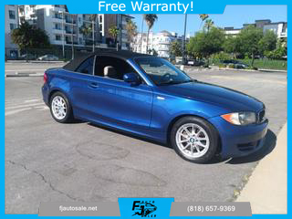 2011 BMW 1 SERIES CONVERTIBLE BLUE AUTOMATIC - FJ Auto Sales, in North Hollywood, CA 34.172097607702305, -118.3754893925942