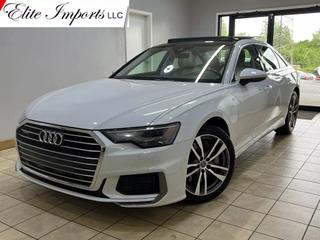 2019 AUDI A6 SEDAN WHITE AUTOMATIC - Elite Imports in West Chester, OH 39.31714882313472, -84.3708338306823