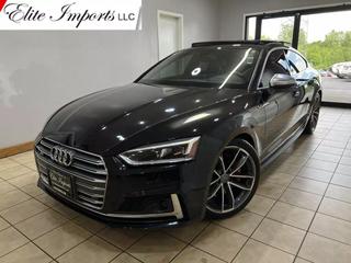 2018 AUDI S5 SEDAN BLACK AUTOMATIC - Elite Imports in West Chester, OH 39.31714882313472, -84.3708338306823