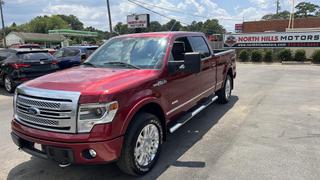 2013 FORD F150 SUPERCREW CAB PICKUP RED AUTOMATIC - North Hills Motors, Raleigh, NC, 35.78879, -78.71130