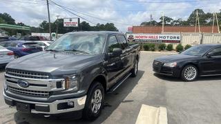 2018 FORD F150 SUPERCREW CAB PICKUP GRAY AUTOMATIC - North Hills Motors, Raleigh, NC, 35.78879, -78.71130