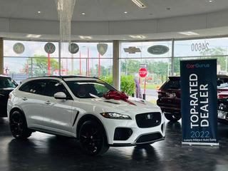 2020 JAGUAR F-PACE SUV V8, SUPERCHARGED, 5.0 LITER SVR SPORT UTILITY 4D at CarDome Auto Sales - used cars for sale in Detroit, MI.