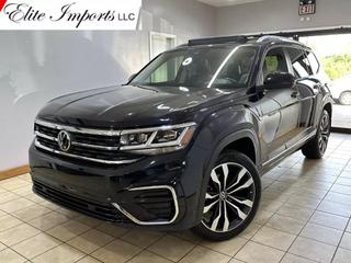 2021 VOLKSWAGEN ATLAS SUV DEEP BLACK PEARL AUTOMATIC - Elite Imports in West Chester, OH 39.31714882313472, -84.3708338306823