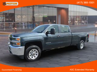 2018 CHEVROLET SILVERADO 3500 HD CREW CAB PICKUP GRAY AUTOMATIC - Midwest Auto Group in Pacific, MO. 38.48644996127009, -90.7730553631217