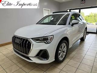 2021 AUDI Q3 SUV WHITE AUTOMATIC - Elite Imports in West Chester, OH 39.31714882313472, -84.3708338306823