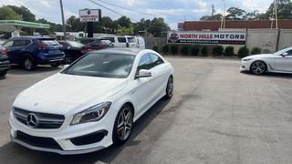 2014 MERCEDES-BENZ CLA-CLASS COUPE WHITE AUTOMATIC - North Hills Motors, Raleigh, NC, 35.78879, -78.71130