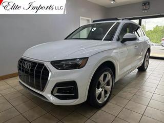 2021 AUDI Q5 SUV WHITE AUTOMATIC - Elite Imports in West Chester, OH 39.31714882313472, -84.3708338306823