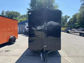 Image of 2024 JC TRAILERS 6X12SA W/REAR RAMP DOOR 6' EXTRA HIGHT W/BLACKOUT 