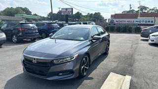 2019 HONDA ACCORD SEDAN GRAY AUTOMATIC - North Hills Motors, Raleigh, NC, 35.78879, -78.71130