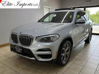 2021 BMW X3 SUV GLACIER SILVER METALLIC AUTOMATIC - Elite Imports in West Chester, OH 39.31714882313472, -84.3708338306823