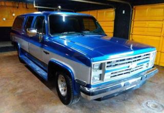 1988 CHEVROLET SUBURBAN SUV BLUE - Dealer Union, in Bacliff, TX 29.50696038094624, -94.98394093096444
