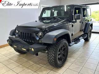 2016 JEEP WRANGLER SUV BLACK CLEARCOAT MANUAL - Elite Imports in West Chester, OH 39.31714882313472, -84.3708338306823