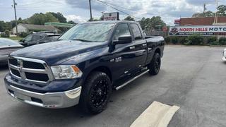 2017 RAM 1500 QUAD CAB PICKUP BLUE AUTOMATIC - North Hills Motors, Raleigh, NC, 35.78879, -78.71130