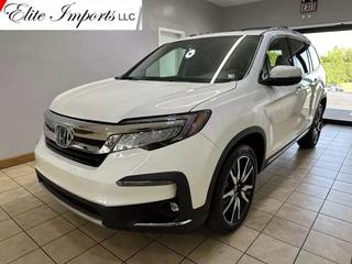 2019 HONDA PILOT SUV WHITE DIAMOND PEARL AUTOMATIC - Elite Imports in West Chester, OH 39.31714882313472, -84.3708338306823