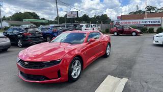 2020 CHEVROLET CAMARO COUPE RED AUTOMATIC - North Hills Motors, Raleigh, NC, 35.78879, -78.71130