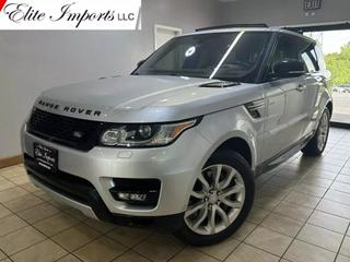 2016 LAND ROVER RANGE ROVER SPORT SUV SILVER AUTOMATIC - Elite Imports in West Chester, OH 39.31714882313472, -84.3708338306823