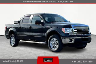 Image of 2013 FORD F150 SUPERCREW CAB LARIAT PICKUP 4D 5 1/2 FT