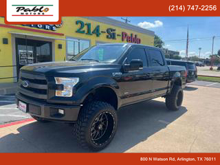 Image of 2015 FORD F150 SUPERCREW CAB LARIAT PICKUP 4D 5 1/2 FT