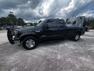 2006 FORD F250 SUPER DUTY SUPER CAB PICKUP V8, TURBO DSL 6.0L LARIAT PICKUP 4D 6 3/4 FT at All Florida Auto Exchange - used cars for sale in St. Augustine, FL.