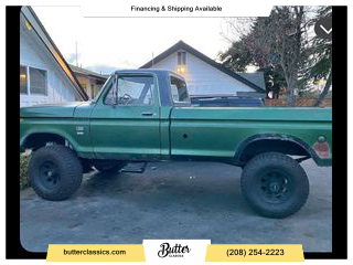 Image of 1974 FORD F250